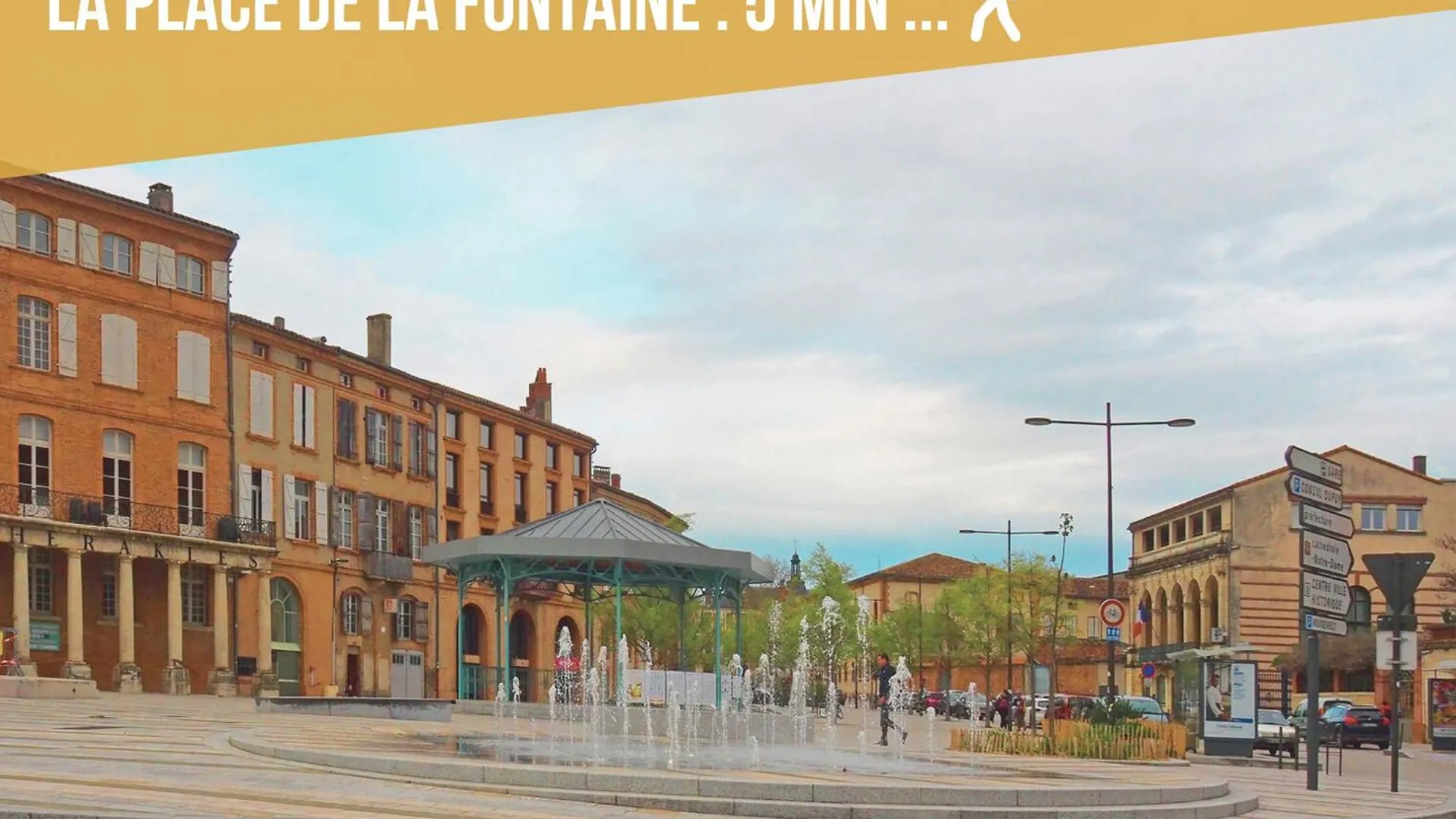 Le Lodge Central - Parking - Vue Piscine - By Montauban City 0*,  Frankreich